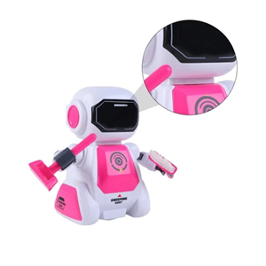 اسباب بازی ربات کنترلی نظافتچی صورتی SMART CLEANING ROBOT مدل T21B-2629 _اسباب بازی ربات